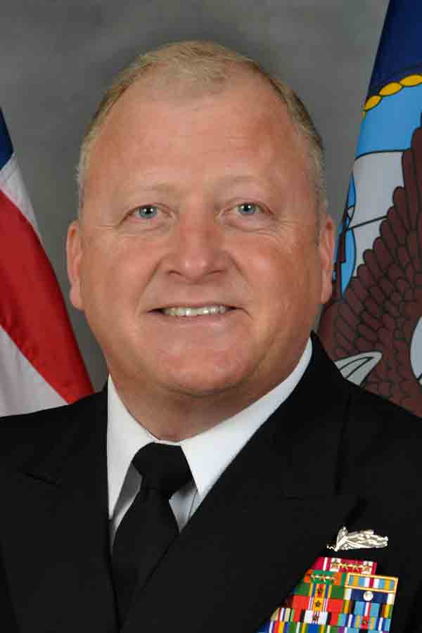Official photo of Fleet Master Chief James Honea